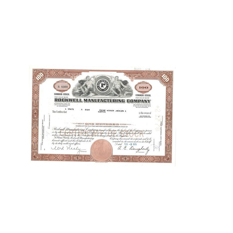 Rockwell Manufacturing Cy (Titre 100 Act)