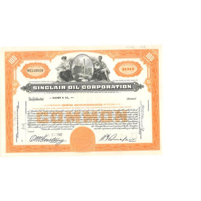 Singlair Oil Corp (Titre 100 Act)