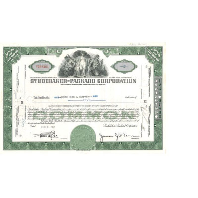 Studebaker-Packard Corp (Titre 05 Act)