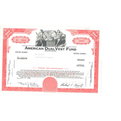 American DualVest Fund (Titre 100 Act)