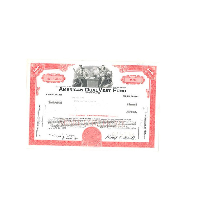 American DualVest Fund (Titre 100 Act)
