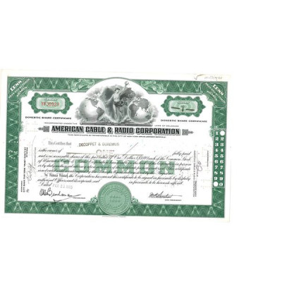 American Cable & Radio Corp (CN Act)