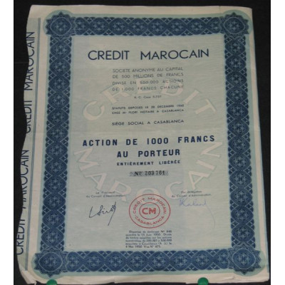 Crédit Marocain (Act 1000)