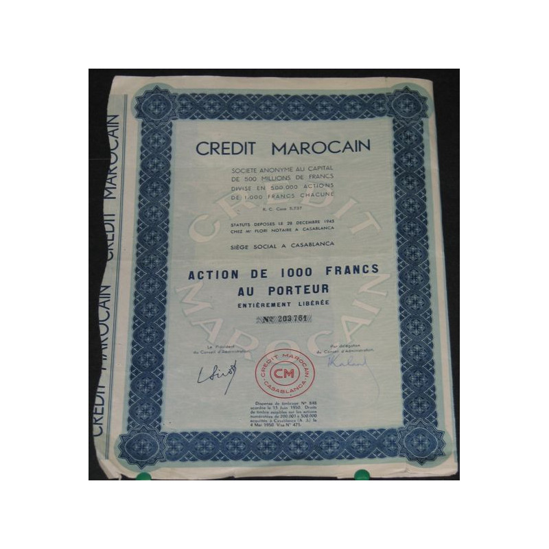 Crédit Marocain (Act 1000)