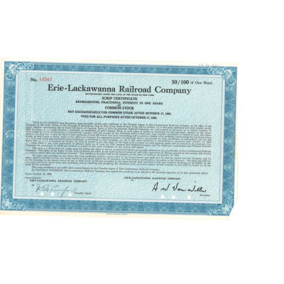 Erie Lackawanna Railroad Cy (CN)