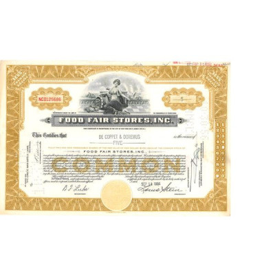 Food Fair Stores Inc (Titre 05 Act)