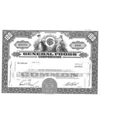 General Foods Corp (Titre 100 Act)