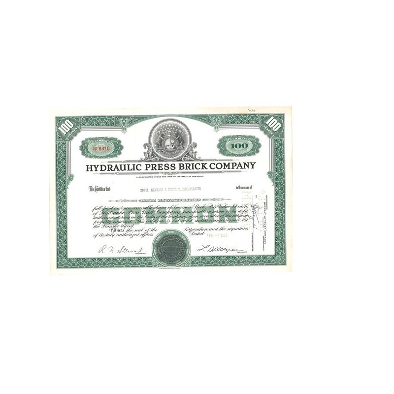 Hydraulic Press Brick Cy (Titre 100 Act)