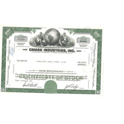 Omark Industries Inc (Titre 100 Act)