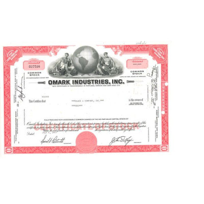 Omark Industries Inc (Titre 01 Act)