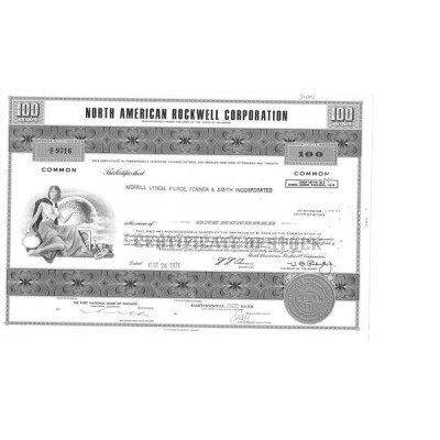 North American Rockwell Corp (Titre 100 Act)