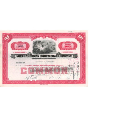 North American Light & Power Cy (Titre 100 Act)