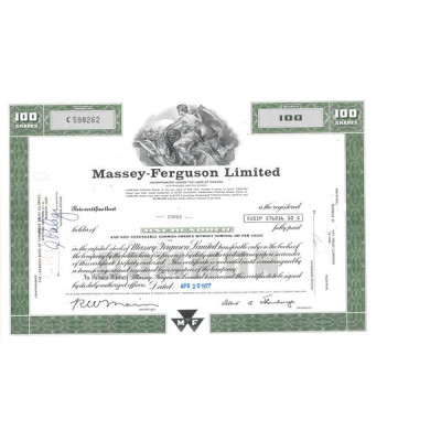 Massey-Ferguson Ltd (Titre 100 Act)