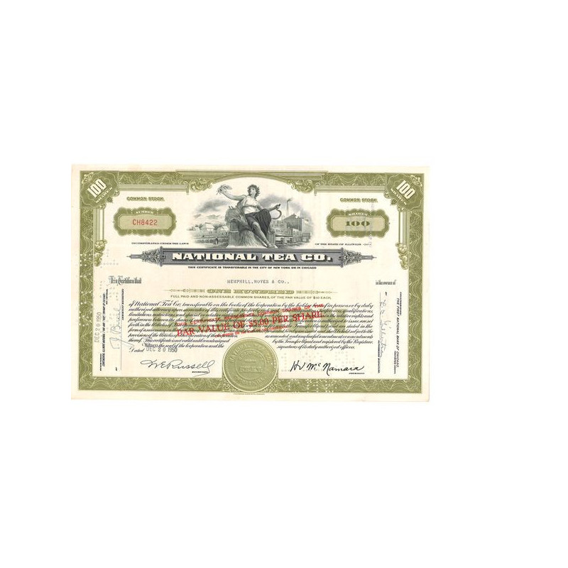 National Tea Co (Titre 100 Act)