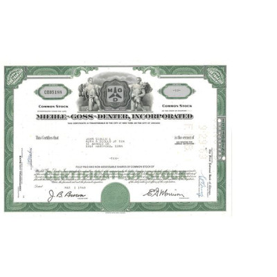 Miehle Goss Dexter Inc (Titre 10 Act)