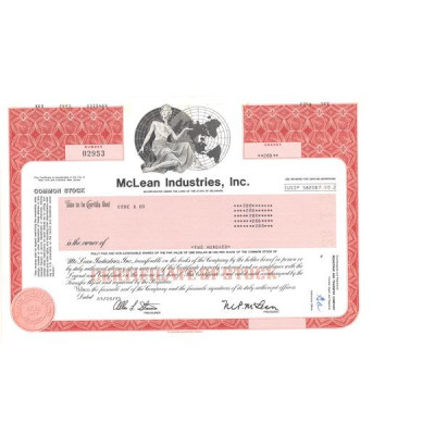 McLean Industries Inc (Titre 200 Act)