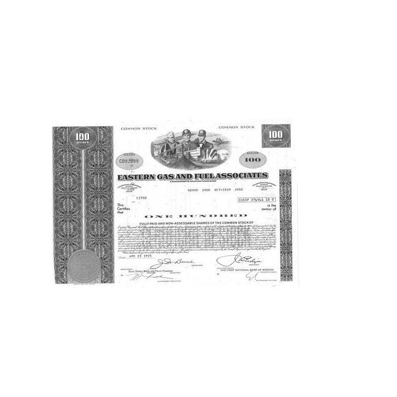 Eastern Gas and Fuel Associates (Titre 100 Act)