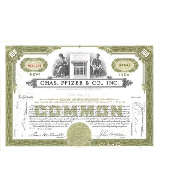 Chas. Pfizer & Co Inc (Titre 100 Act)