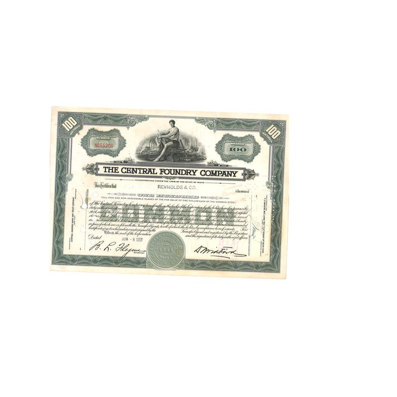 The Central Foundry Cy (Titre 100 Act)