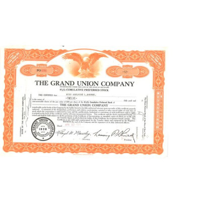 The Grand Union Cy (Titre 12 Act)