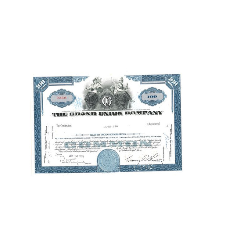 The Grand Union Cy (Titre 100 Act)