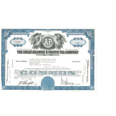 The Great Atlantic & Pacific Tea Cy (Titre 03 Act)