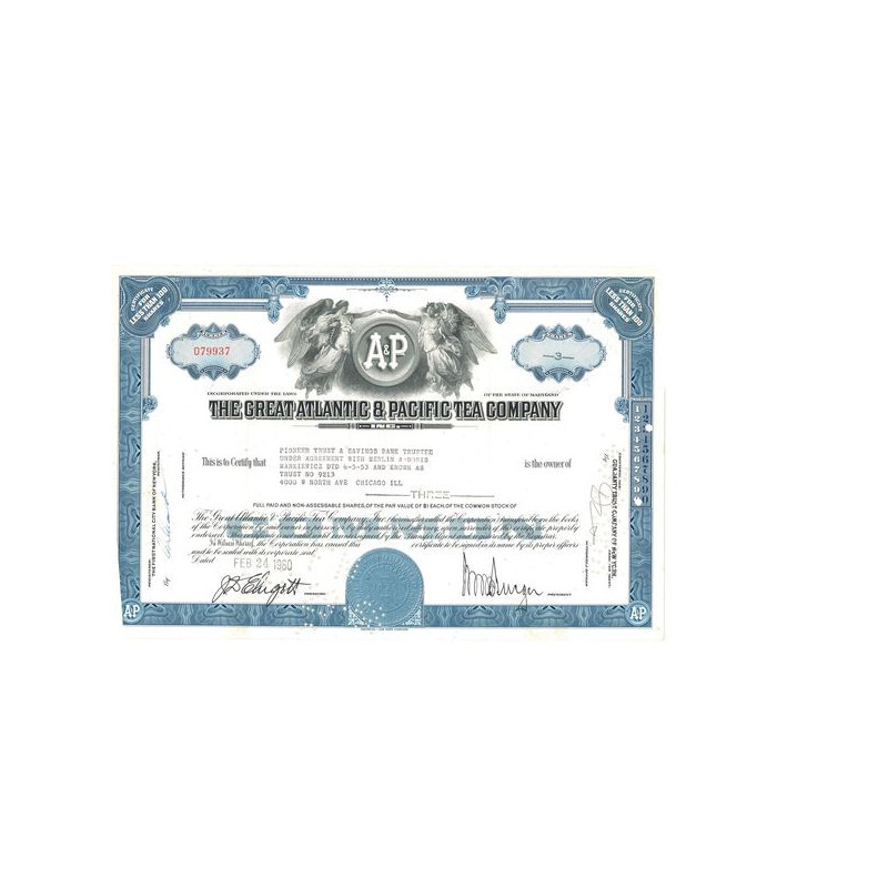 The Great Atlantic & Pacific Tea Cy (Titre 03 Act)