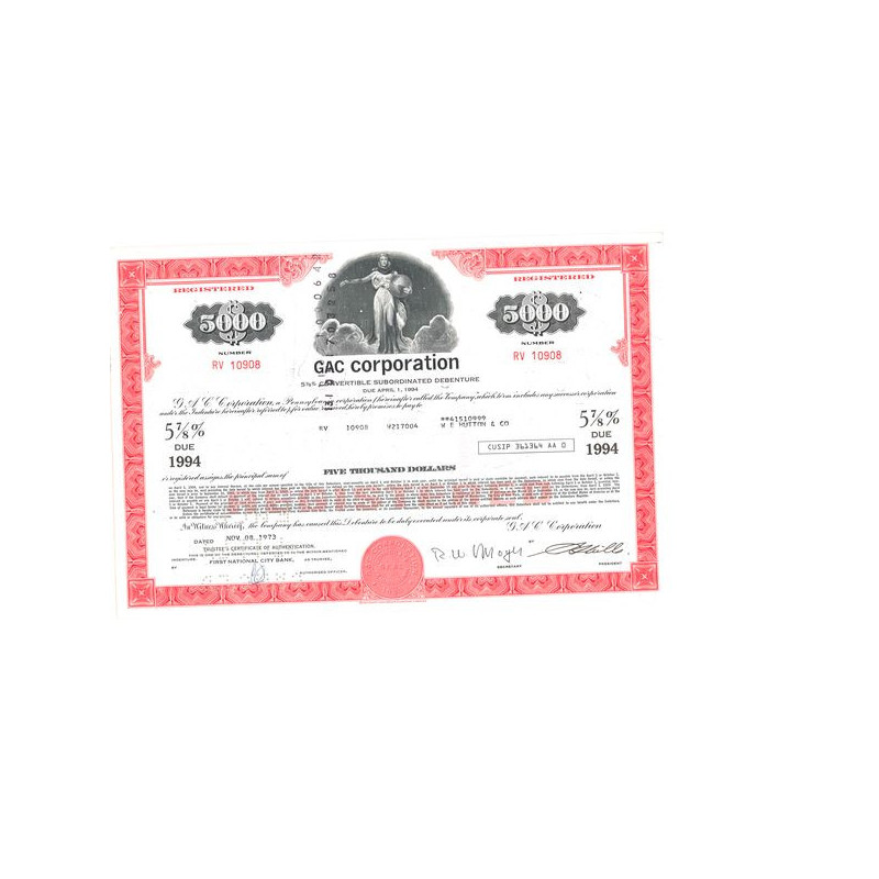 Gac Corp (Act 5000 $)