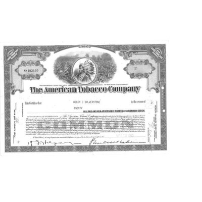 The American Tobacco Cy (Titre 20 Act)