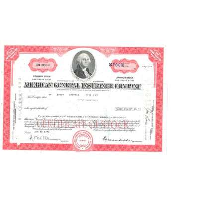 American General Insurance Cy (Titre 200 Act)