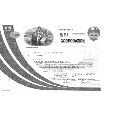 MEI Corp (Titre 100 Act)