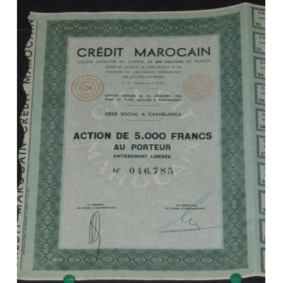 Crédit Marocain (Act 5000)