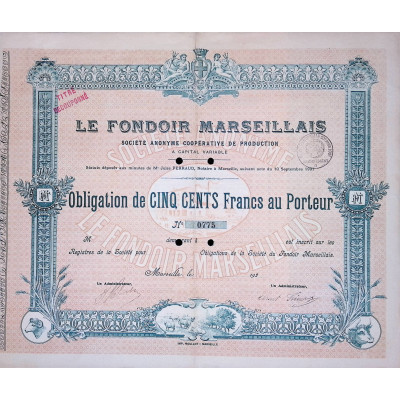 Le Fondoir Marseillais - S.A Coopérative de Production