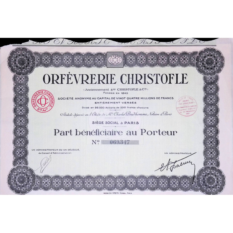 Orfèvrerie Christofle