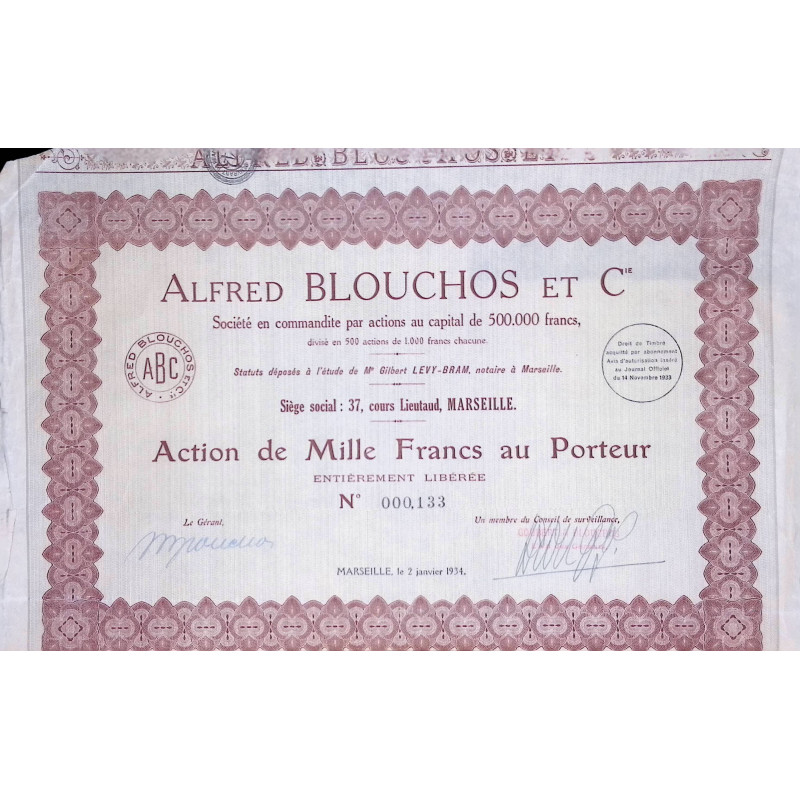 Alfred Blouchos & Cie