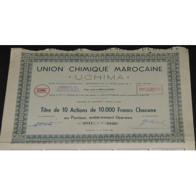 Union Chimique Marocaine "Uchima"