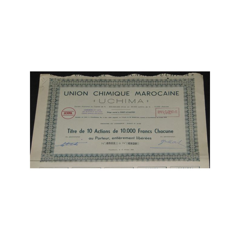 Union Chimique Marocaine "Uchima"