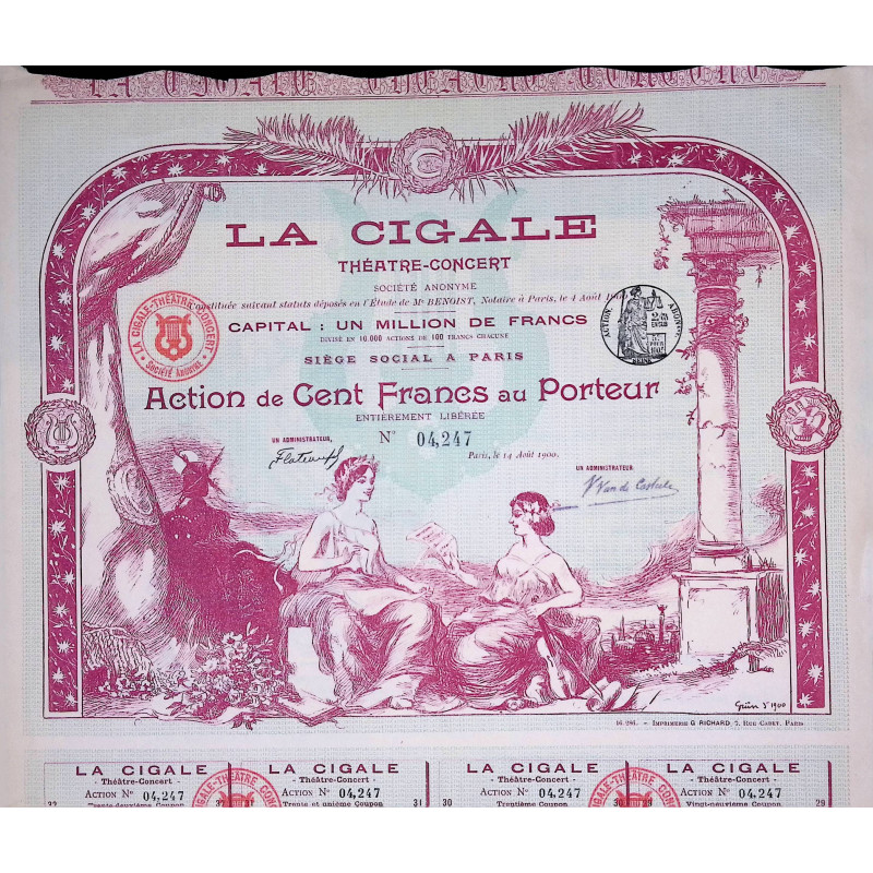 La Cigale - Théatre-Concert