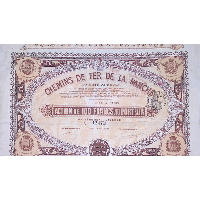 Chemins de Fer de la Manche (Act 100F)