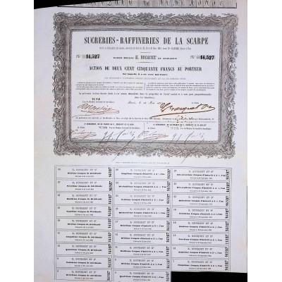 Sucreries-Raffineries de la Scarpe (Act 250F)