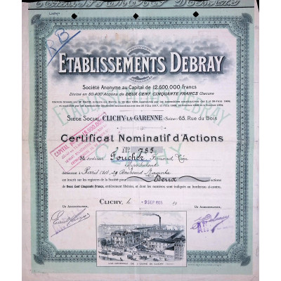 Etablissements Debray