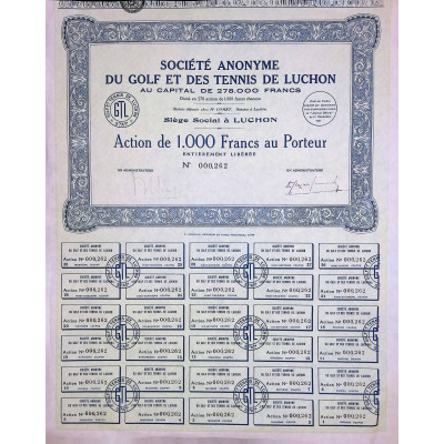 S.A du Golf et des Tennis de Luchon