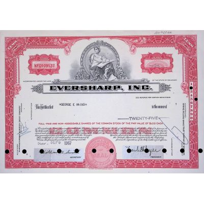 Eversharp, INC