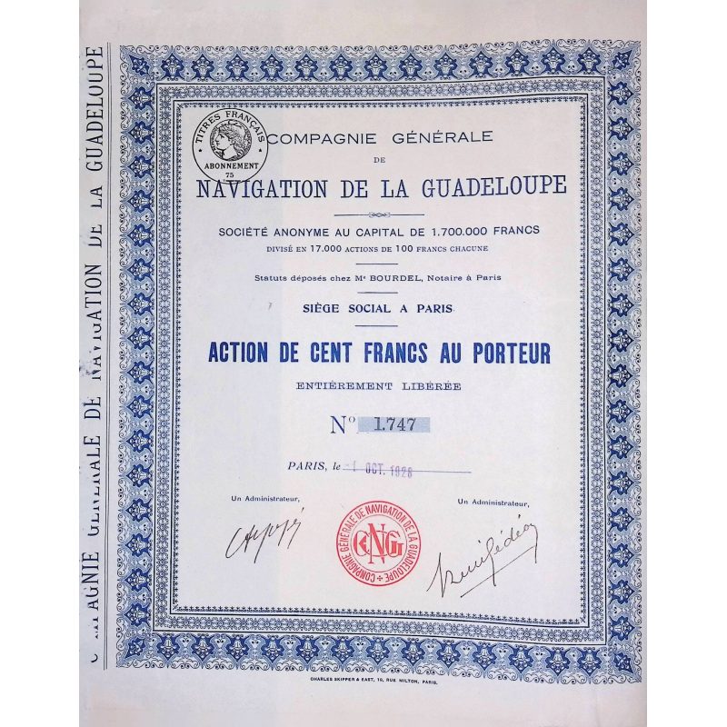 Cie Générale de Navigation de la Guadeloupe