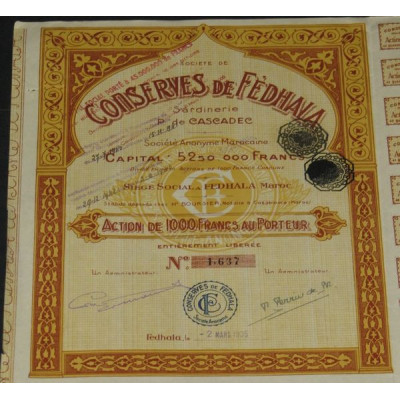 Conserves de Fedhala