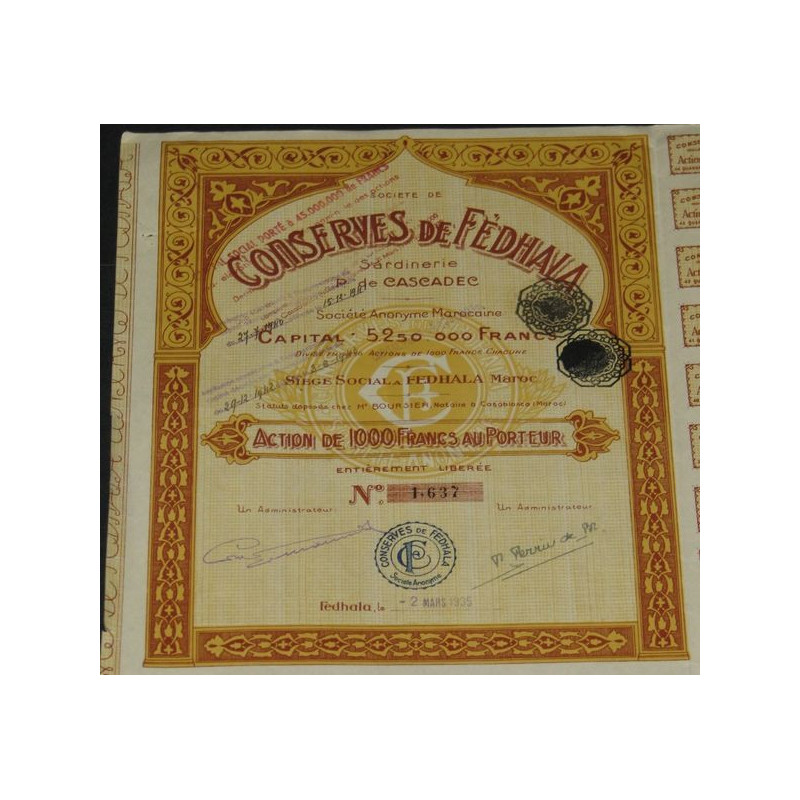 Conserves de Fedhala