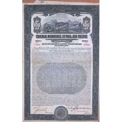 Chicago, Milwaukee, St. Paul and Pacific Railroad Company $100