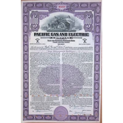 Pacific Gas and Electric Company $1000