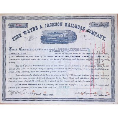 Fort Wayne & Jackson Railroad Company