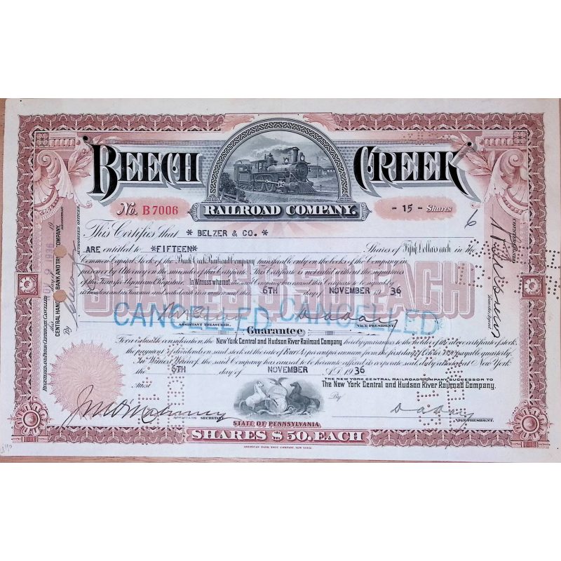 Beech Creek Railroad Company